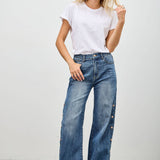 High Rise Wide Leg